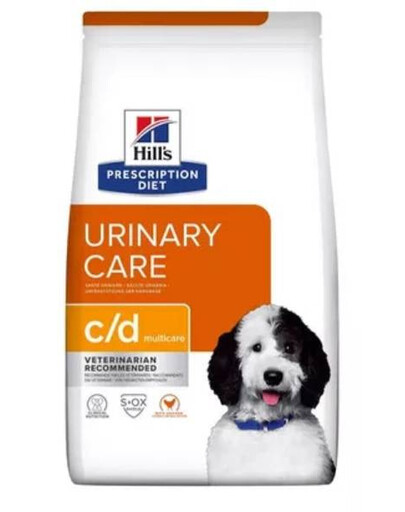 HILL'S Prescription Diet Canine  Multicare pro psy s onemocněním močových cest 1,5 kg