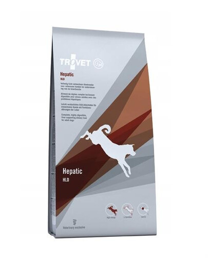 TROVET Hepatic HLD granule pro psy 3 kg