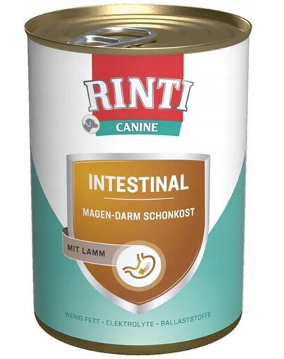 RINTI Canine Intestinal lamb konzerva pro psy s jehněčím masem 400 g