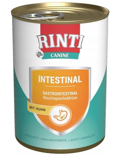 RINTI Canine Intestinal chicken konzerva pro psy s kuřecím masem 400 g