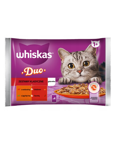 Whiskas Duo sada kapsiček pro kočky 4x 85 g