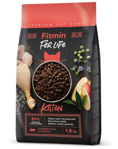 FITMIN Cat For Life Kitten granule pro koťata 1,8 kg