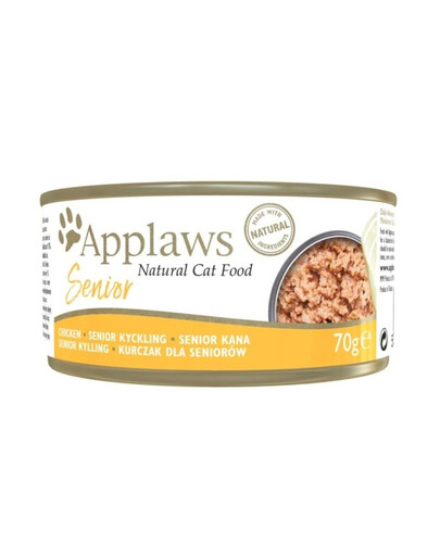 APPLAWS Cat Senior Chicken kuře pro starší kočky 70 g