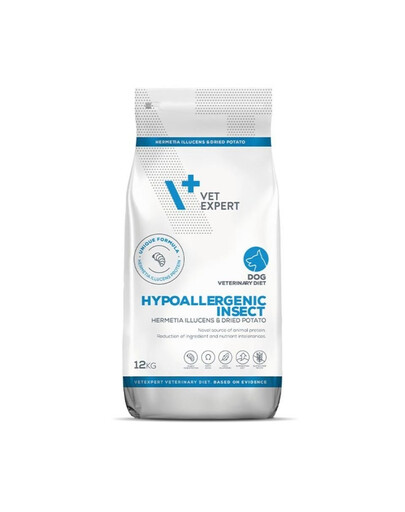 VET EXPERT Veterinary Diet Dog Hypoallergenic Insect 12 kg