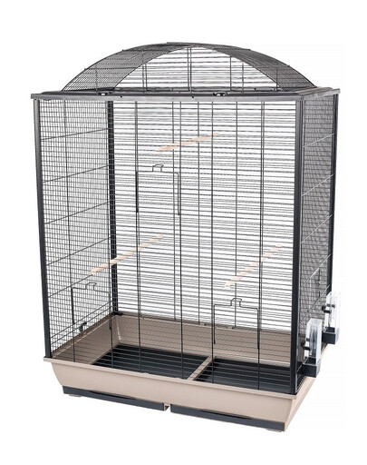 INTERZOO Nicola XL Klatka dla ptaków 78 cm beżowa