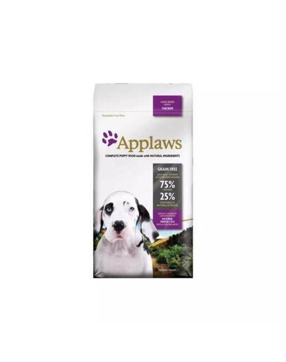 APPLAWS Puppy Large Breed Chicken 6 kg (3x2 kg) s kuřecím masem pro štěňata velkých plemen