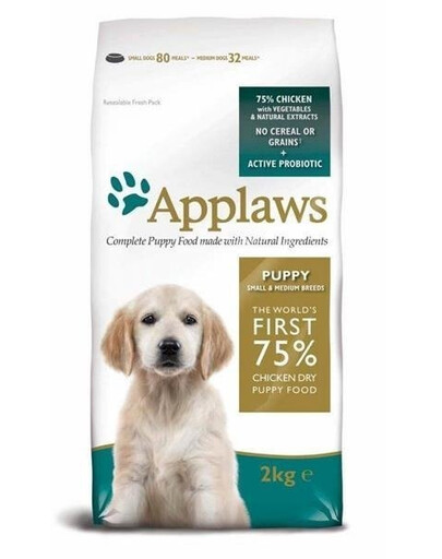 APPLAWS Puppy Small Medium Chicken 6 kg (3x2 kg) s kuřecím masem pro štěňata malých a středních plemen