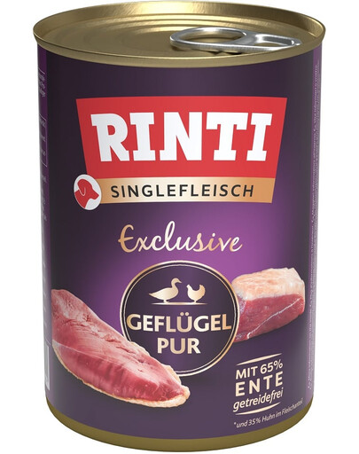 RINTI Singlefleisch Exclusive Poultry Pure 400 g