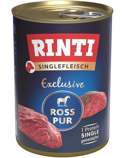 RINTI Singlefleisch Exclusive Horse Pure 400 g