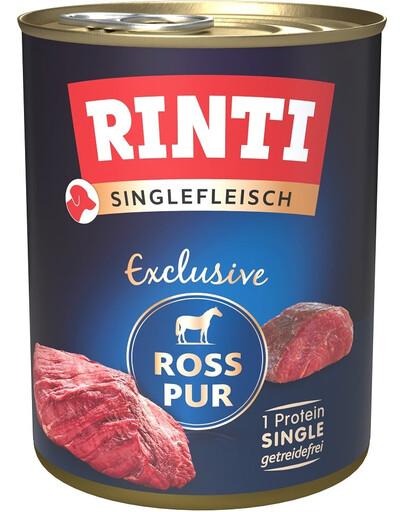 RINTI Singlefleisch Exclusive Horse Pure 800 g