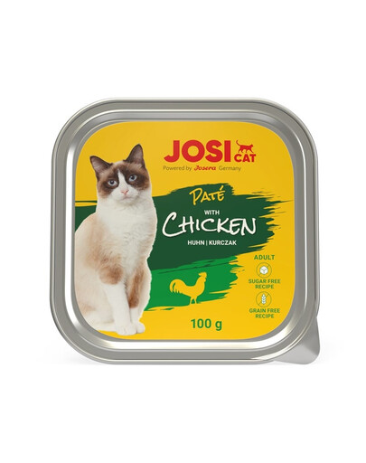 JOSERA JosiCat Kuřecí paštika pro kočky 100g