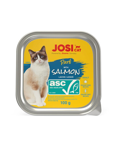 JOSERA JosiCat Lososová paštika pro kočky 100g