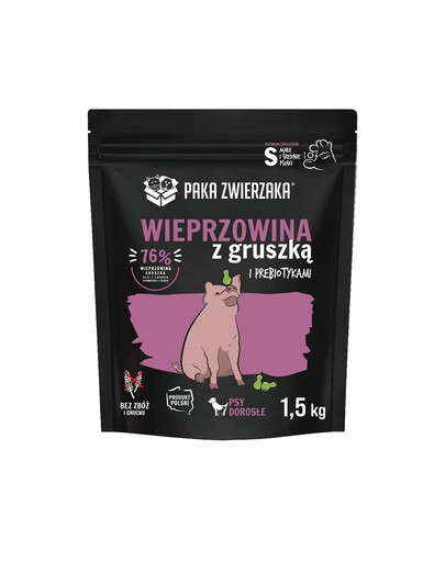 PAKA ZWIERZAKA Seventh Heaven Suché krmivo Vepřové s hruškou S 1,5 kg