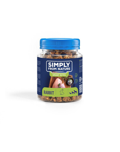 SIMPLY FROM NATURE Tréninkové pamlsky s králičím masem 130 g