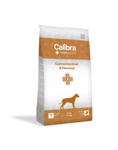CALIBRA Veterinary Diet Dog Gastrointestinal & Pancreas 2 kg