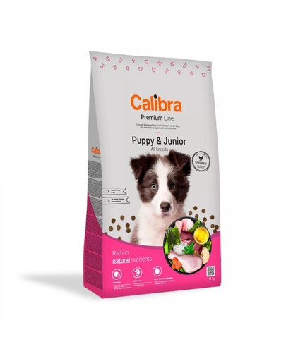 CALIBRA Dog Premium Line Puppy&Junior 3 kg