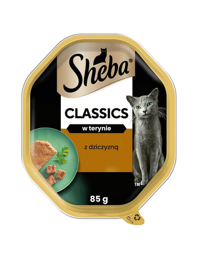 SHEBA Classics vanička 85 g se zvěřinou
