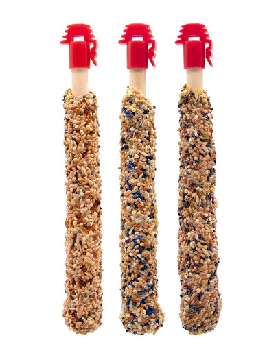 VERSELE-LAGA Prestige Sticks 3 různé baňky pro malé papoušky 90g