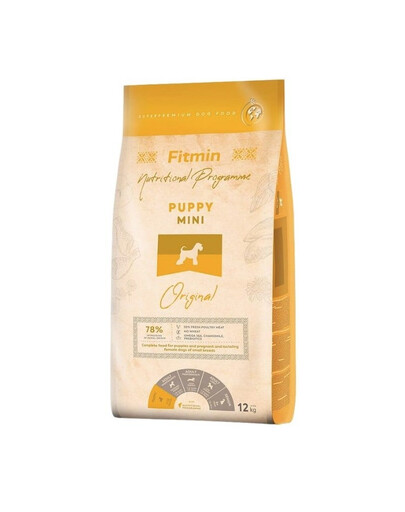 FITMIN dog mini puppy 12 kg pro štěňata malých plemen