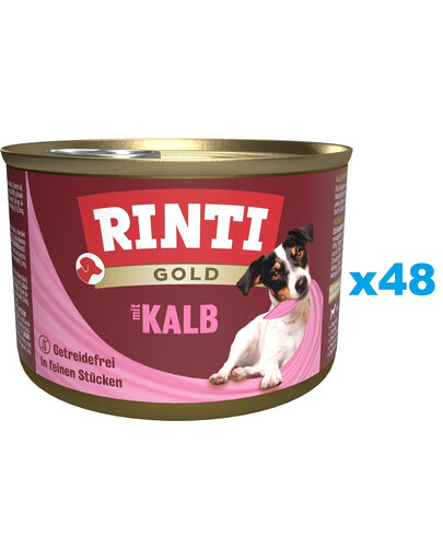 RINTI Gold Veal Mini 48x185 g
