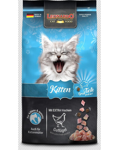 LEONARDO Kitten suché krmivo pro koťata 1,8 kg