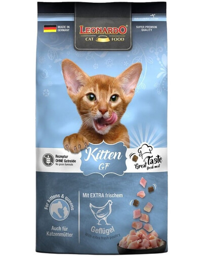 LEONARDO Kitten GrainFree 1,8kg krmivo pro koťata bez obilovin