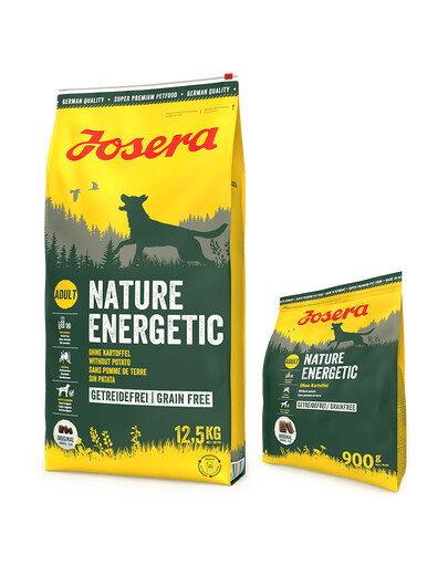 JOSERA Nature Energetic 12,5kg + 900g ZDARMA