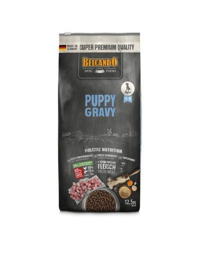 BELCANDO Puppy Gravy 12.5 kg + 1kg ZDARMA