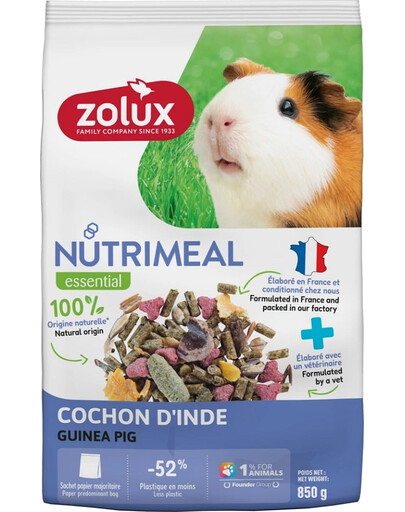 ZOLUX NUTRIMEAL 4 Směs pro morčata 850 g
