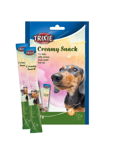 TRIXIE Creamy Snack pamlsek pro psy s kuřecím masem 5 x 14 g