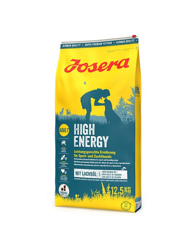 JOSERA High Energy 12,5kg + Meatlovers 400g & Denties 180g ZDARMA