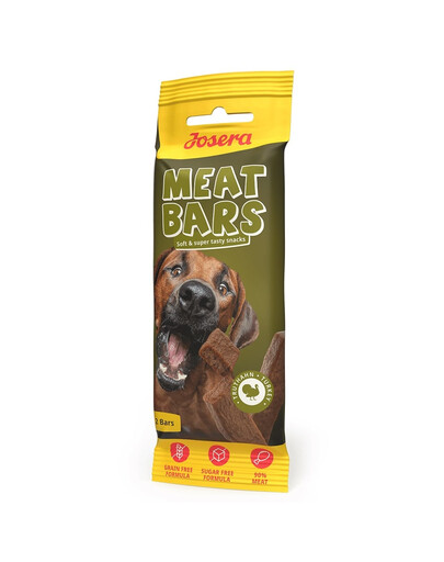 JOSERA Meat Bars Turkey sušené krůtí pamlsky ve formě tyčinek 40g