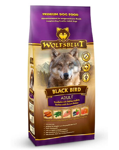 WOLFSBLUT Country Chicken Adult suché krmivo pro psy s kuřecím masem a batáty 12,5 kg