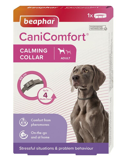 BEAPHAR CaniComfort Calming Collar Dog 65 cm uklidňující obojek pro psy