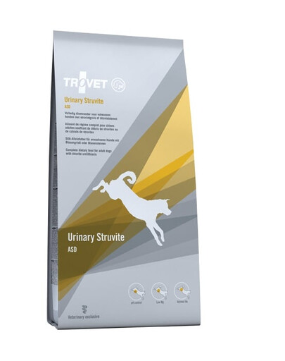 TROVET Urinary Struvite ASD pro psy 12,5 kg