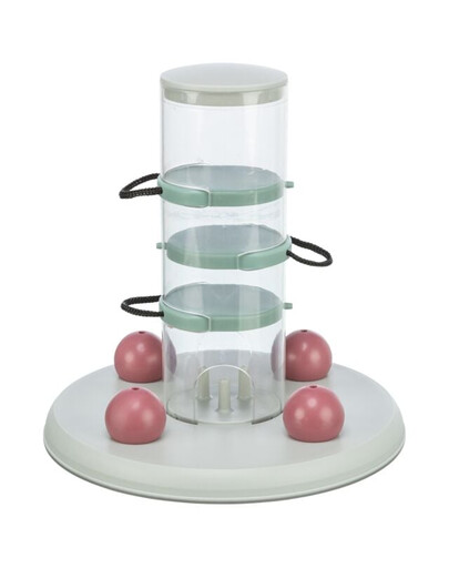 TRIXIE Cat Activity Gambling Tower vzdělávací hračka pro kočku 25×27 cm plastová