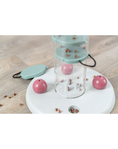 TRIXIE Cat Activity Gambling Tower vzdělávací hračka pro kočku 25×27 cm plastová
