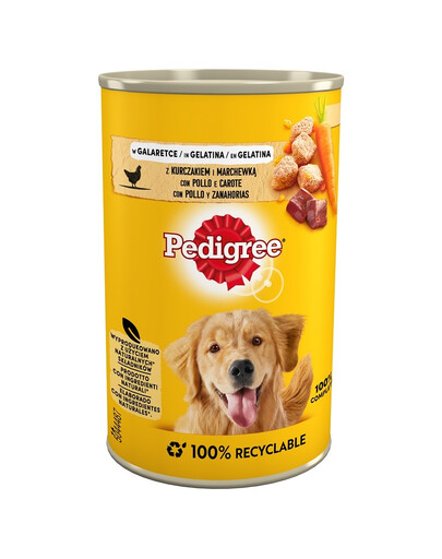 Pedigree Full Life s kuřecím a karotkou 400 g v želé