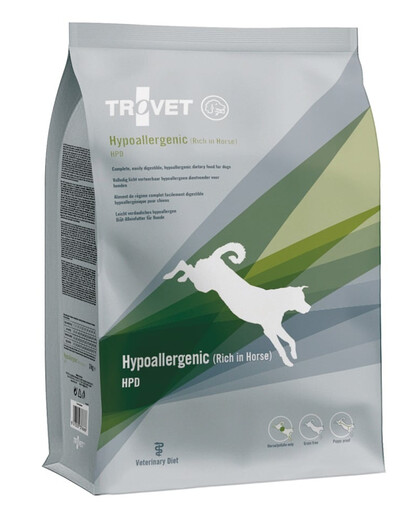 TROVET Hypoallergenic Horse HPD pro psy 3 kg