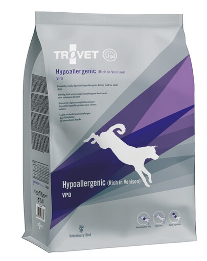TROVET Hypoallergenic Venison VPD pro psy 3 kg
