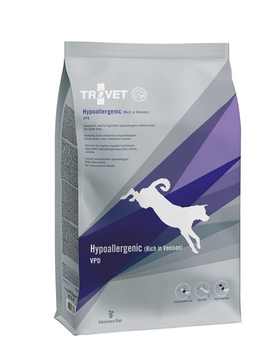 TROVET Hypoallergenic Venison VPD pro psy 10 kg