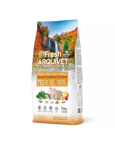 ARQUIVET Fresh Polo-vlhké krmivo pro psy s krůtou a mořskými rybami 10 kg