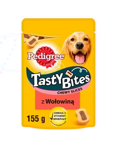 Pedigree Tasty Minis s hovězí a drůbeží 155g - psí pamlsky 155g