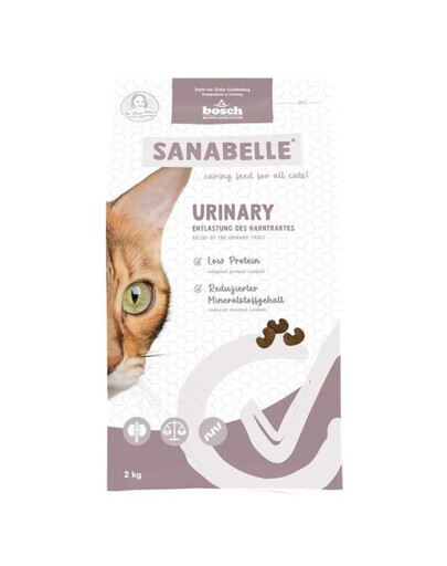 SANABELLE Urinary 2 kg pro kočky s citlivými močovými cestami