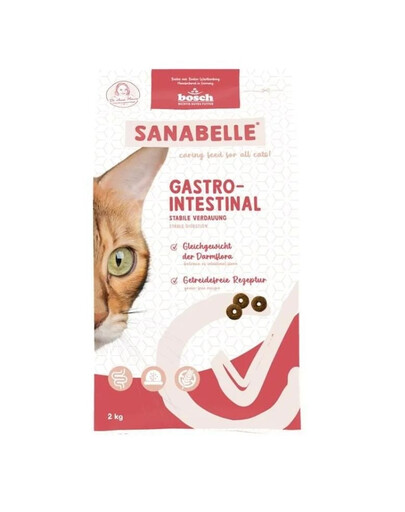 SANABELLE Gastrointestinal 2 kg pro kočky se střevními problémy
