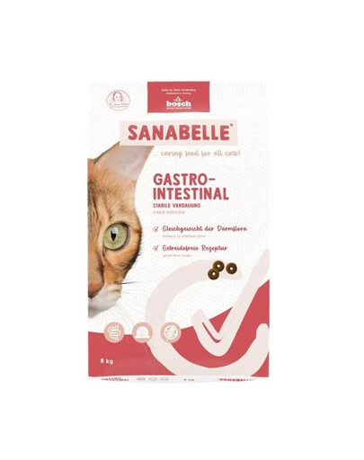 SANABELLE Gastrointestinální 8 kg pro kočky se střevními problémy
