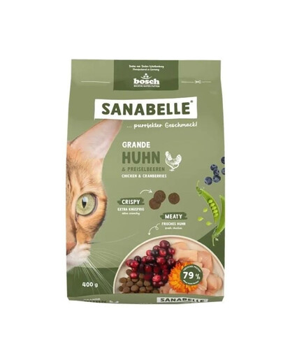 SANABELLE Grande Kuře 400 g pro kočky velkých plemen
