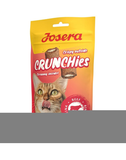 JOSERA Crunchies Beef 60 g křupavé hovězí pamlsky pro kočky