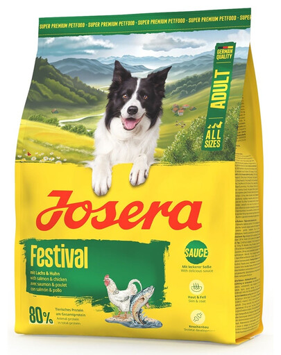 JOSERA Festival 900g pro vybíravé psy s lahodnou omáčkou