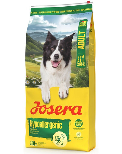 JOSERA Hypoallergenic Adult 12,5kg bezobilné krmivo pro citlivé psy s hmyzem